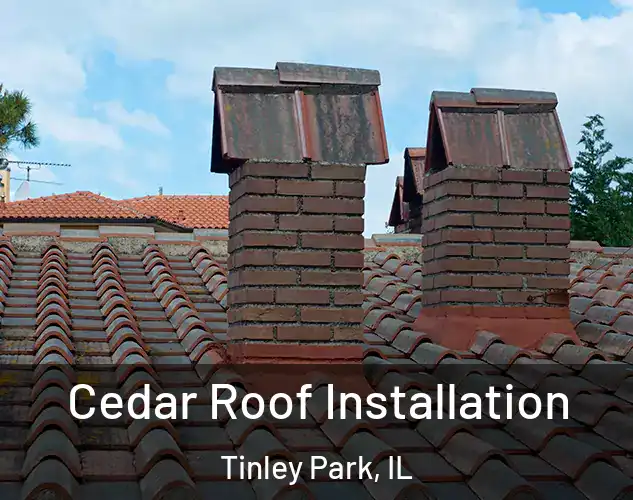  Cedar Roof Installation Tinley Park, IL