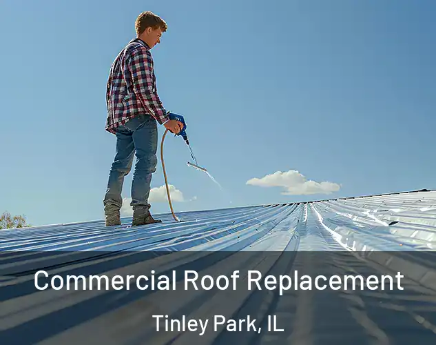  Commercial Roof Replacement Tinley Park, IL