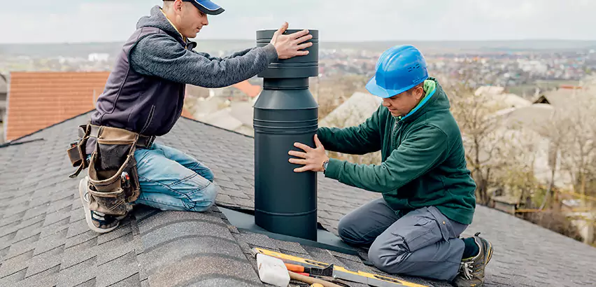 Chimney Flashing Replacement for Storm Damage in Tinley Park