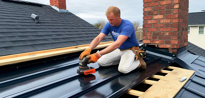 Metal Barn Roof Replacement in Tinley Park