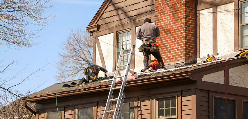 Roof Siding Trim Repair in Tinley Park