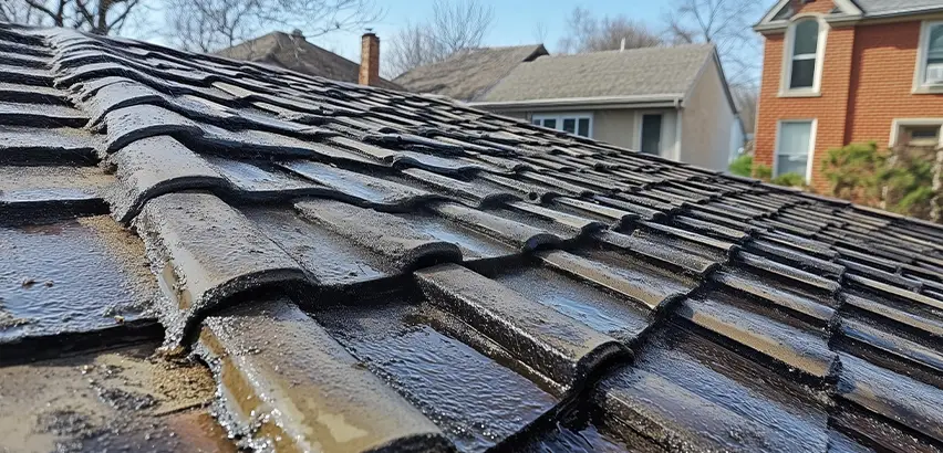 Shingle Roof Leak Replacement in Tinley Park