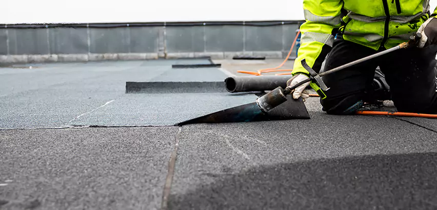 TPO Walkway Pad Installation in Tinley Park