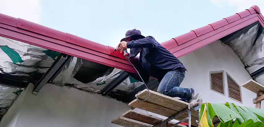 Residential Wind Damage Roof Repair in Tinley Park