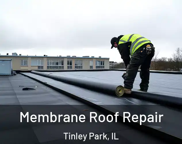  Membrane Roof Repair Tinley Park, IL