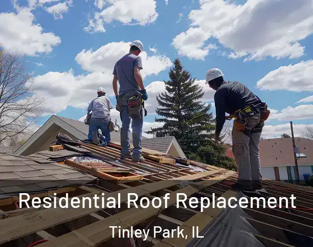  Residential Roof Replacement Tinley Park, IL