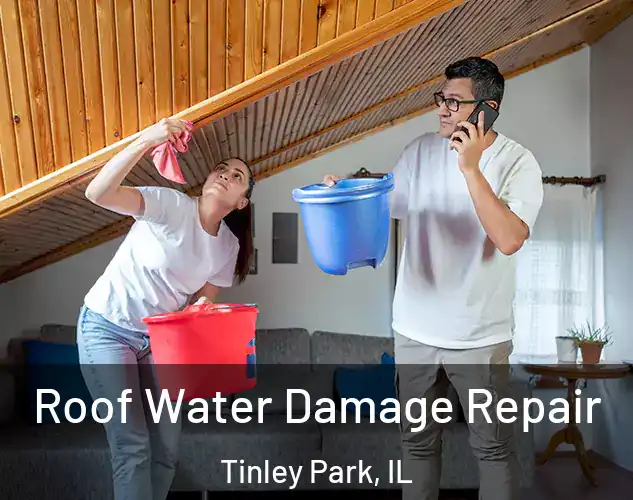  Roof Water Damage Repair Tinley Park, IL