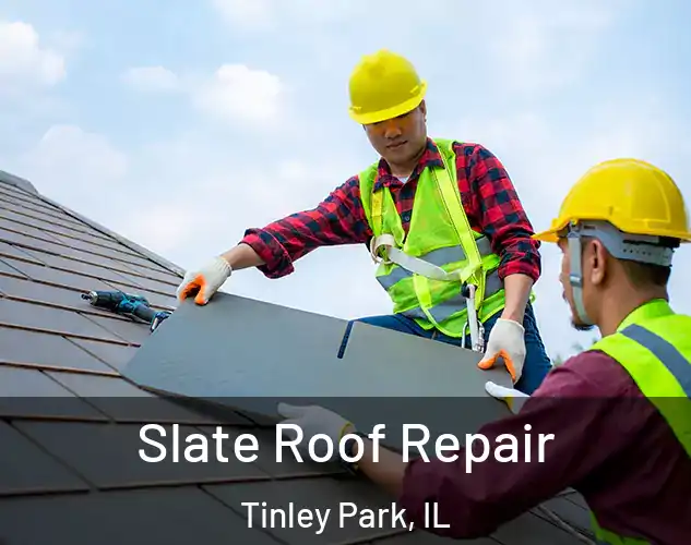  Slate Roof Repair Tinley Park, IL