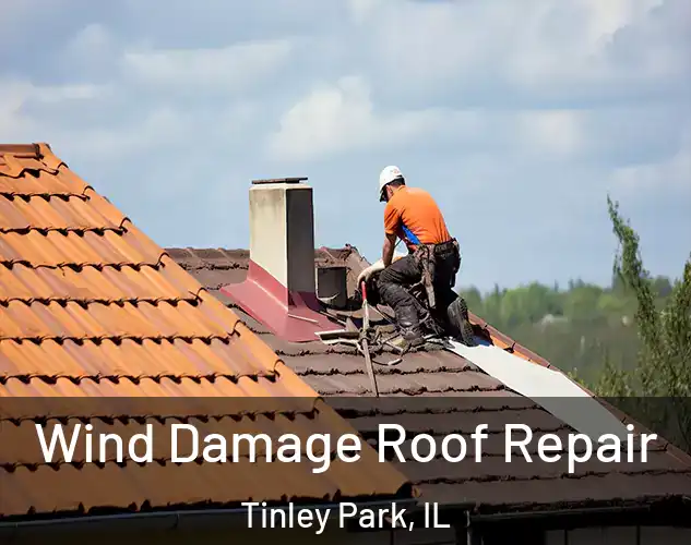  Wind Damage Roof Repair Tinley Park, IL